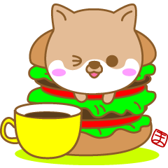 [LINEスタンプ] まみんこの茶しばのデカ文字スタンプ