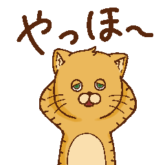 [LINEスタンプ] けだるいねこ ねこた