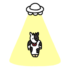 [LINEスタンプ] UFOに連れていかれオールスターズ