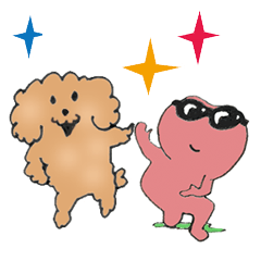 [LINEスタンプ] サングラス蛙TOPPYとチビの会話集第12弾