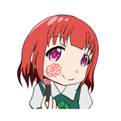 [LINEスタンプ] ワンピースちゃん2