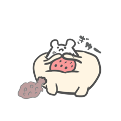 [LINEスタンプ] だいふクマ