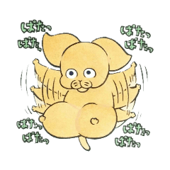 [LINEスタンプ] うろ覚えモモンガ