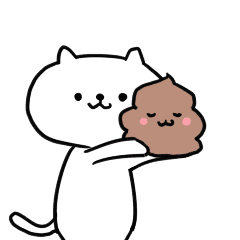 [LINEスタンプ] チョコソフト★うんにゃんこ