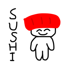 [LINEスタンプ] 石田とエスカルゴ伯爵とコンニャクとsushi