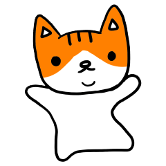 [LINEスタンプ] 猫の会社員体験記