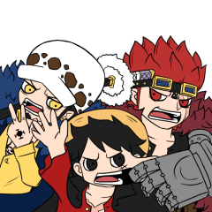 [LINEスタンプ] ONE PIECE 柚樹 コラボスタンプ #2