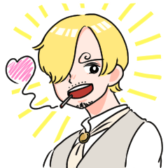 [LINEスタンプ] ONE PIECE レディ多めスタンプ