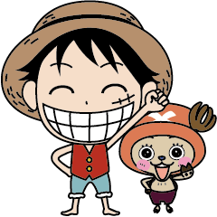 [LINEスタンプ] ONE PIECEいつもの仲間たち