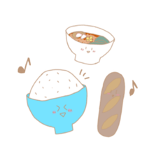 [LINEスタンプ] しゅしょくたちのにちじょう