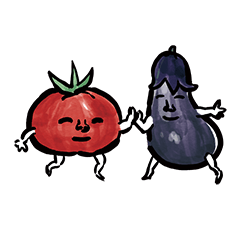 [LINEスタンプ] 本玉市場ホンタマルシェ野菜スタンプ