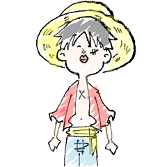 [LINEスタンプ] ONE PIECE T STAMP
