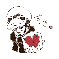 [LINEスタンプ] ONE PIECE ハートがいっぱいスタンプ