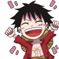 [LINEスタンプ] ONE PIECE －海賊同盟スタンプ－