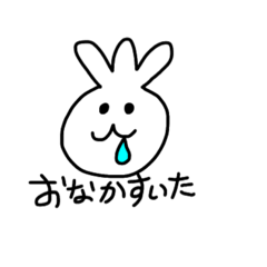 [LINEスタンプ] わんつーすりーうさぎ②