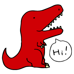 [LINEスタンプ] ほぐれる恐竜スタンプ"Dinosaur Special"