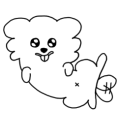 [LINEスタンプ] あざと犬ちゃん