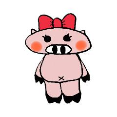 [LINEスタンプ] ぶぶちゃん サイレント