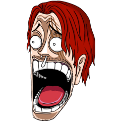 [LINEスタンプ] ONE PIECE シャンクスだけのスタンプ