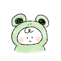 [LINEスタンプ] ケロケロちゃん ♩៸៸