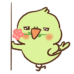 [LINEスタンプ] オウムpp