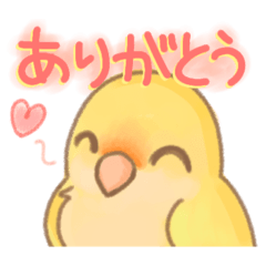 [LINEスタンプ] コザクラインコのクーちゃん