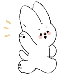 [LINEスタンプ] 耳の大きいハちゃん