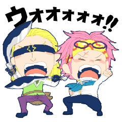 [LINEスタンプ] コビメッポ成長記！ ONE PIECE