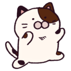 [LINEスタンプ] ぶぶ猫