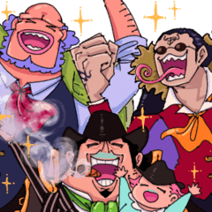 [LINEスタンプ] ファイアタンク！！ ONE PIECE