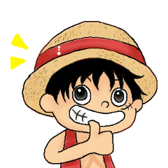 [LINEスタンプ] えぶりでいONE PIECE