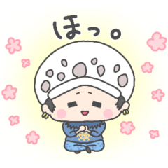 [LINEスタンプ] ONE PIECE みにまむ mix