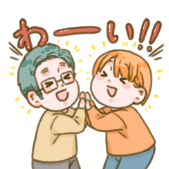 [LINEスタンプ] よもぎととも