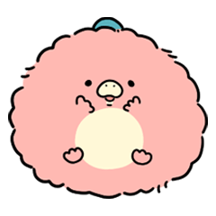 [LINEスタンプ] もふぽん。