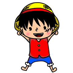 [LINEスタンプ] ONE PIECEのなかまたち