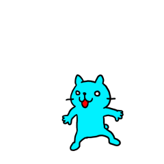 [LINEスタンプ] うごけ！ねこりぶれ