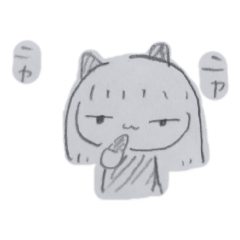 [LINEスタンプ] こねこの辛辣な日常