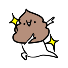 [LINEスタンプ] 人生が楽しそうなうんこの妖精さん