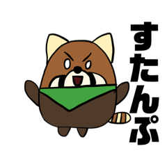 [LINEスタンプ] レッサーパンダのましゅまろ隊長その4