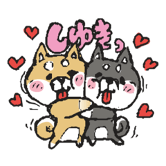 [LINEスタンプ] まいにち柴犬気分で。