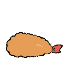 [LINEスタンプ] 僕たち揚げもの隊