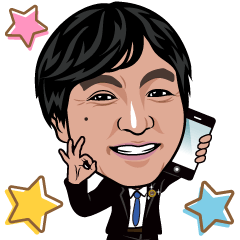 [LINEスタンプ] 弁護士田邊勝己スタンプ