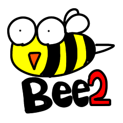 [LINEスタンプ] 英語バチ2 〜ENGLISH BEE 2〜