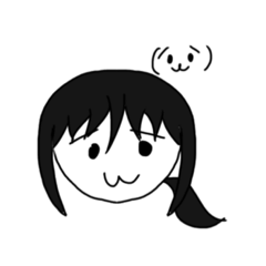 [LINEスタンプ] ポニテ女の子