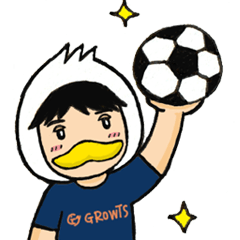 [LINEスタンプ] GROWTS スタンプ（スダコーチ編）