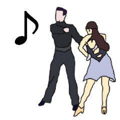 [LINEスタンプ] 社交ダンス♪♪♪