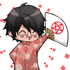 [LINEスタンプ] ほしよみ師タカ