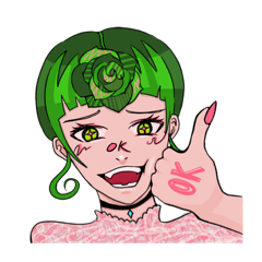 [LINEスタンプ] 薔薇の花園ファミリー