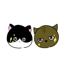 [LINEスタンプ] 愛猫リブ＆ジョニー