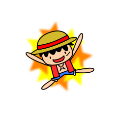 [LINEスタンプ] ONE PIECEちょっとツルマルスタンプ